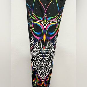 Electro Threads-  Electro Owl Leggings